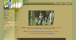 Desktop Screenshot of princetonsquarehoa.com